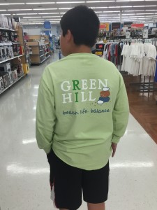 Green Hill Long-Sleeve Pocket T-Shirt